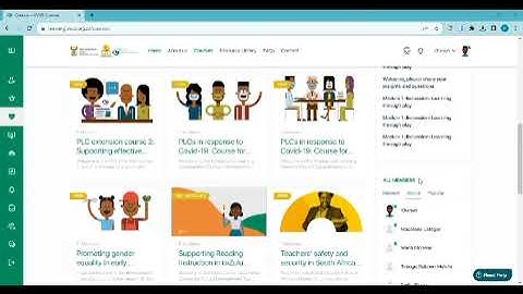 LMS Navigation Tutorials to guide you to the available courses for ECD Educators
