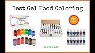 Best Gel Food Coloring Reviews (2022 Buyers Guide)