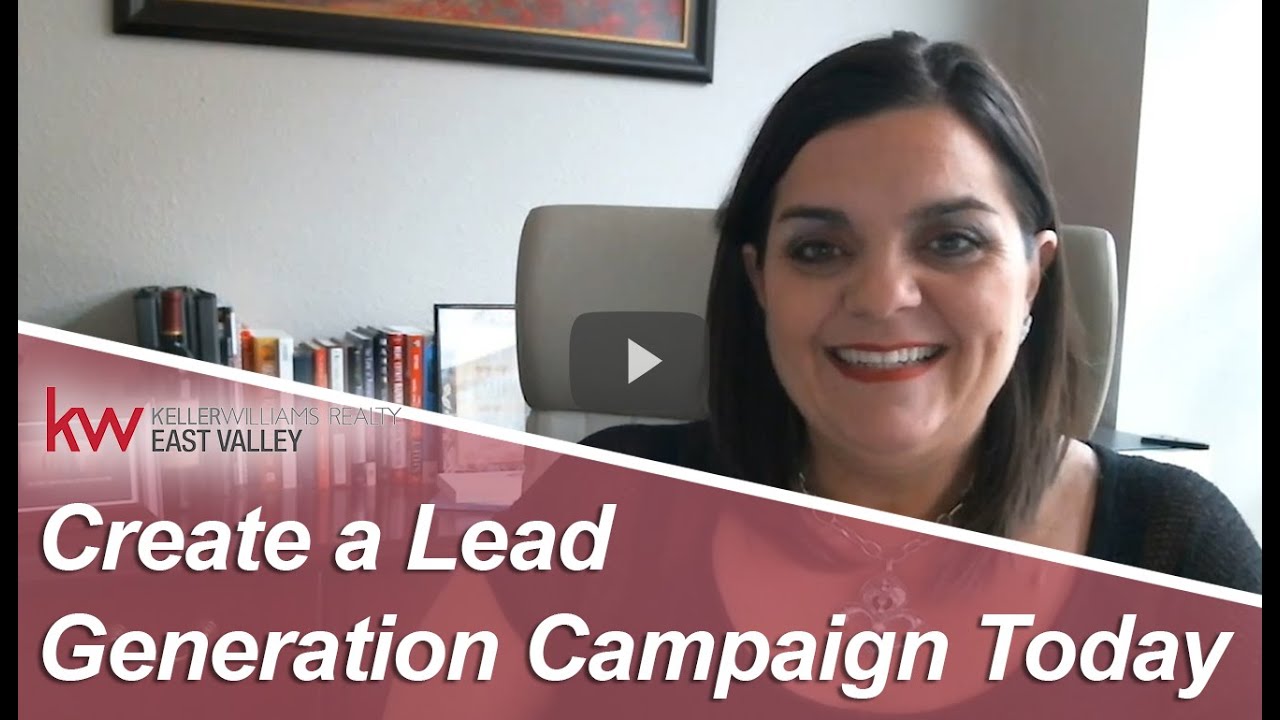 East Valley Real Estate Agent Create a lead generation campaign today YouTube