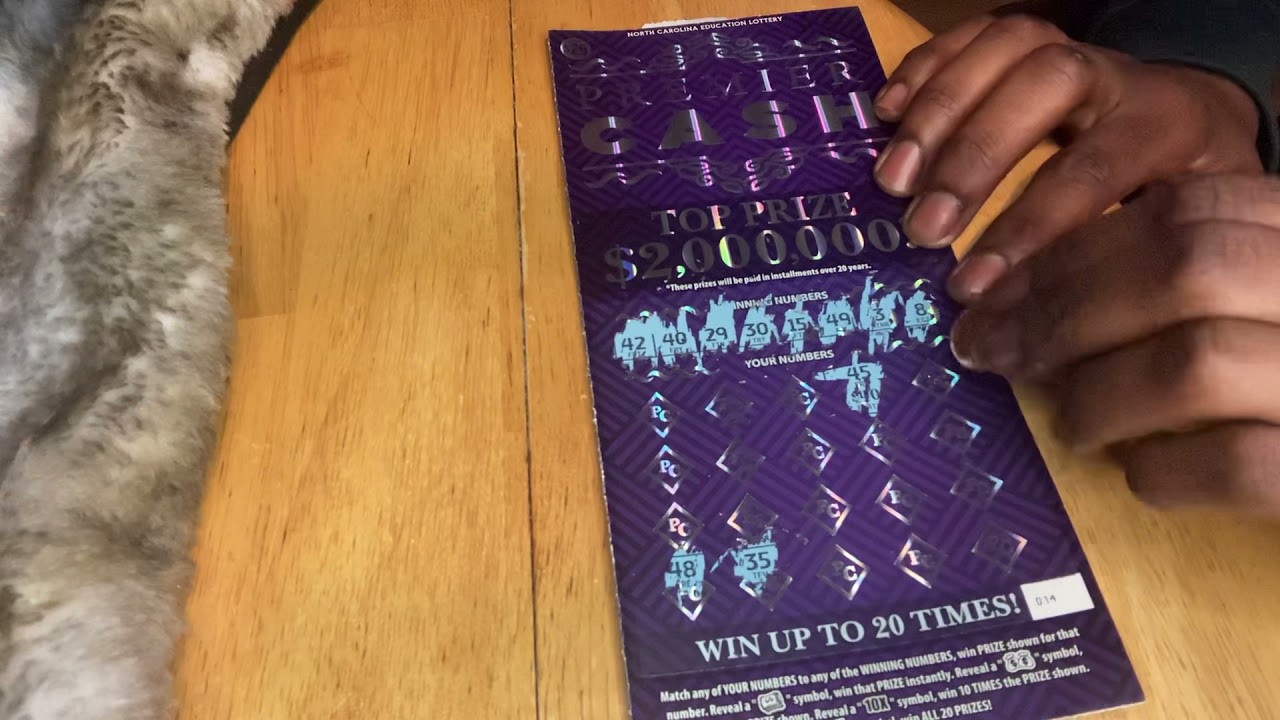 NC Education Lottery Premier CASH and BIG Cash Payout Scratoff Edition series.1 ep.2