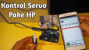 Mengontrol Servo Menggunakan HP Via Bluetooth Dengan Arduino