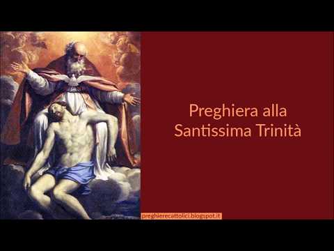 Preghiera Alla Santissima Trinità