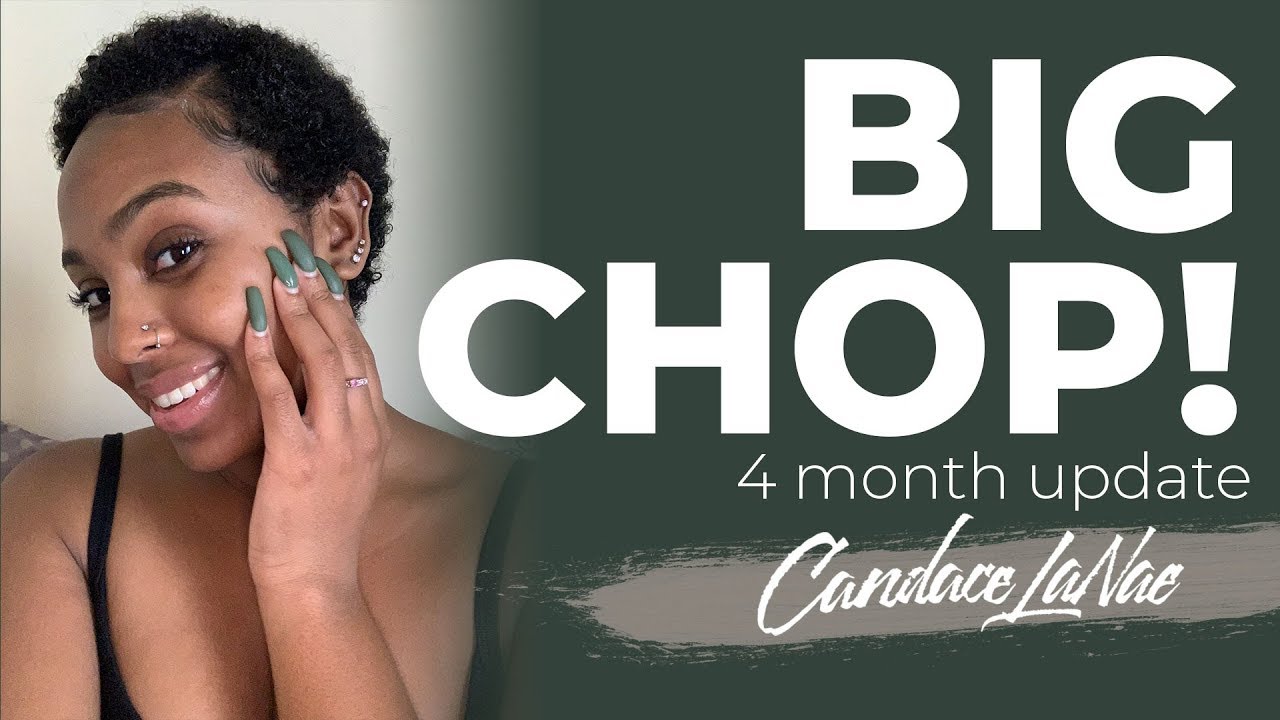 Big Chop Hair Transformation after 4 Months