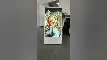 Battery Operated Touch Screen Video Kiosk For Mobile Advertsing