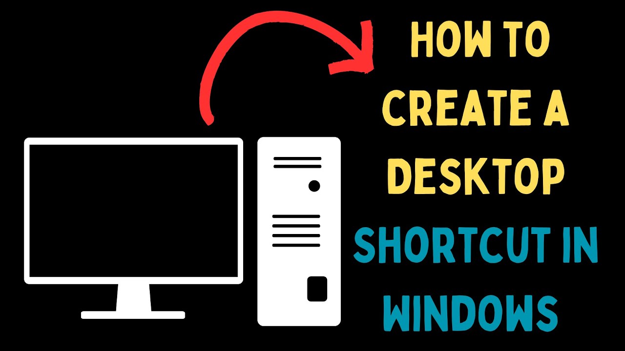 How to Create a Desktop Shortcut in Windows 11 - YouTube