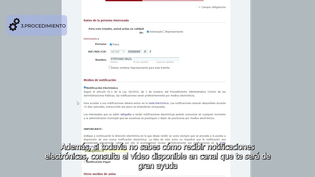 Solicitud del servicio de Obra Menor