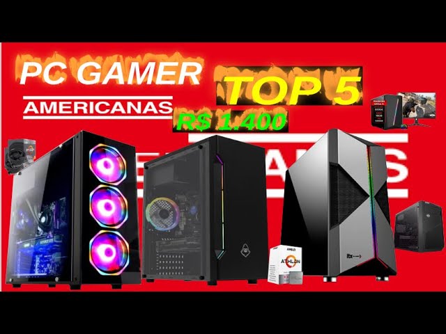 Pc gamer ryzen 5 2400g  Black Friday Casas Bahia