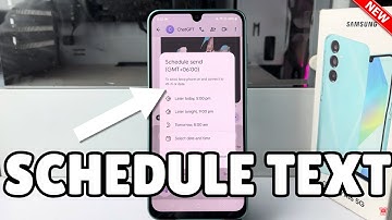 Galaxy A16: How To Schedule Text Messages in Samsung