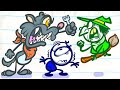 The Big, The Bad and The Piggy | Pencilmation Cartoons!