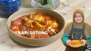 Kari Sotong Kak Yan | Kari Sotong Pekat Ala Mamak|