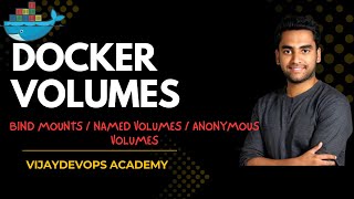 Docker Volumes Demo | Bind Mounts, Named Volumes, Anonymous Volumes | VijayDevOps Academy