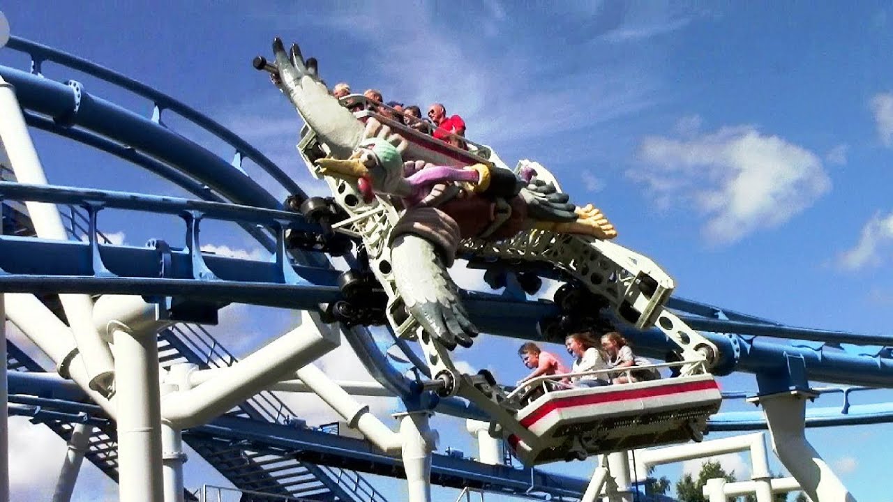 Tranan off-ride HD Skara Sommarland - YouTube