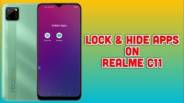 How to lock & hide apps in Realme C11 l Realme C11 mein App Kaise hide kare