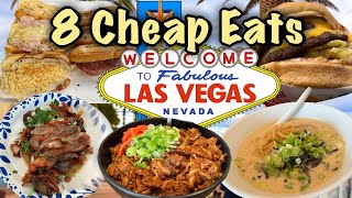8 Unique CHEAP EATS in Las Vegas
