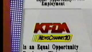 KFDA Newschannel 10 Amarillo EEO Compliance Ident (May 1995)