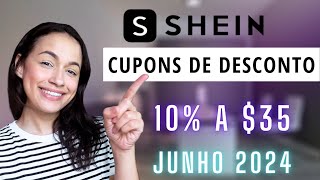 10 Cupons de Desconto Shein Junho | Como Fazer os Cupons da Shein Funcionar