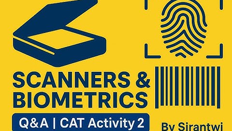 Scanners, Barcodes & Biometrics  Q&A  CAT Activity  By Sirantwi