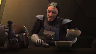 Star Wars Rebels S2 E13 The Protector of Concord Dawn: Kanan talks to Fenn Rau About the Clone Wars