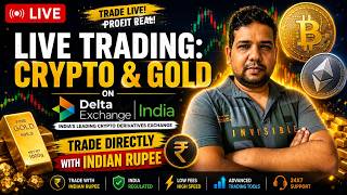 ✨Live Trading: Bitcoin | Gold | 18 May 2026 | Crypto Trade Terminal | Vertical Feed