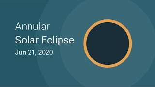 Annular Solar Eclipse 2020 June 21 - Live Streaming From Taiwan | Live Solar eclipse