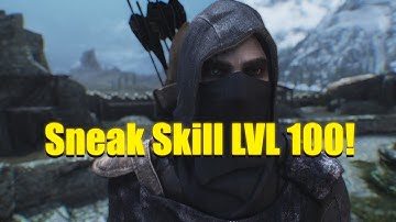 How to Level Up Sneak Skill FAST! - [The Elder Scrolls V: Skyrim - Special Edition]