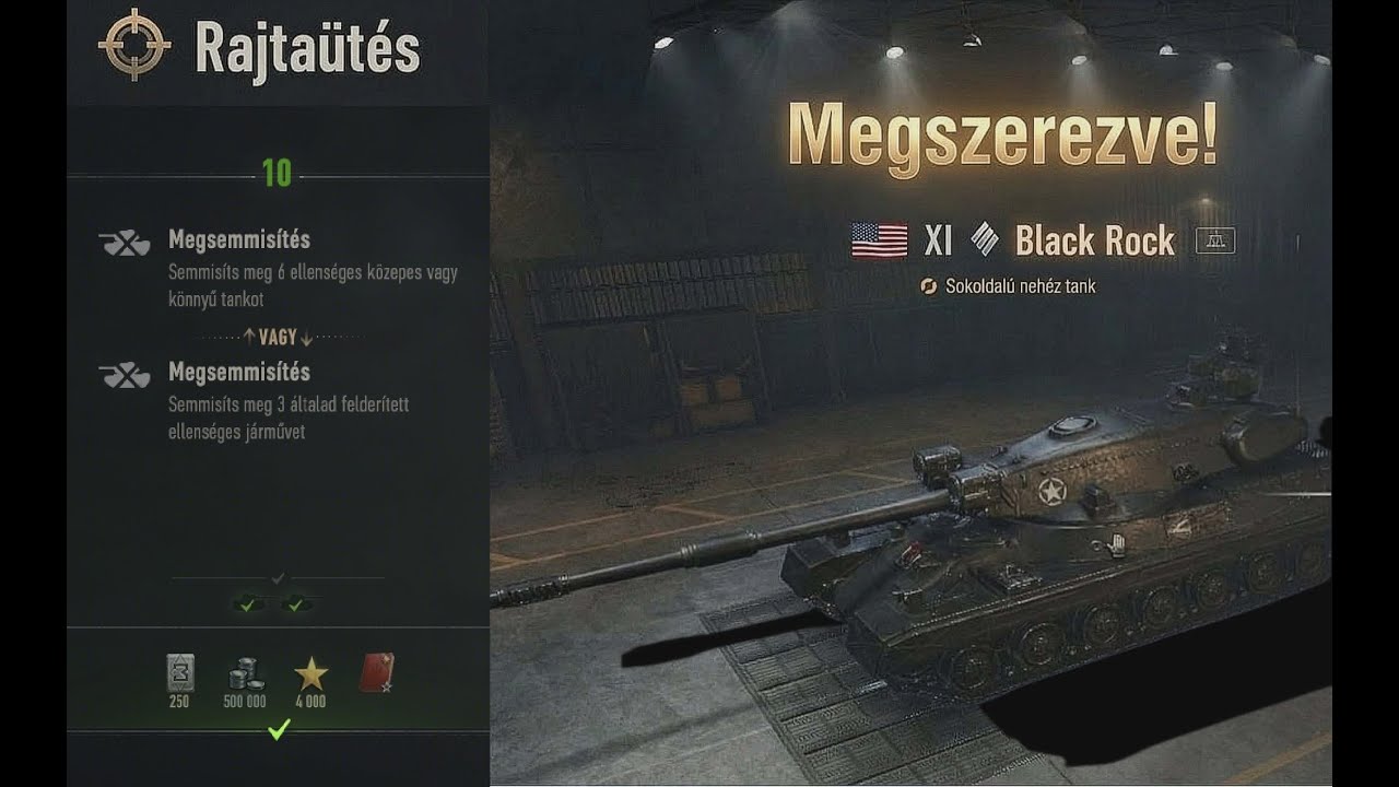 Black Rock Kampány: Rajtaütés-10  ~WORLD OF TANKS~