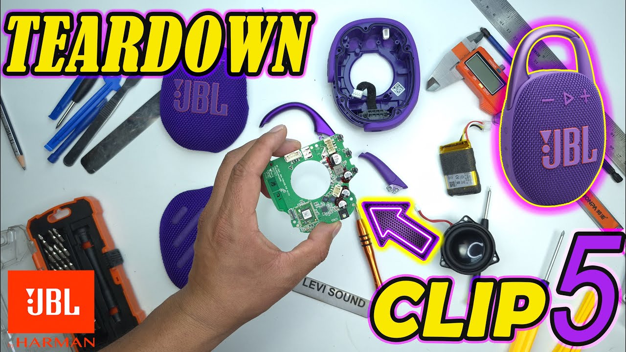 JBL CLIP 5 COMO ES POR DENTRO TEARDOWN YouTube jbl-clip-5-como-es-por-dentro-teardown-youtube