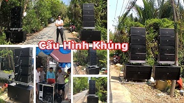 Test Ngoài Trời Bộ Array TKT Sound 140 triệu Tại Nhà Bè - TP.HCM |0902.687898| Nhạc Việt Media |
