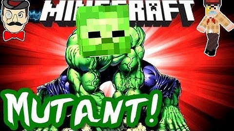 Minecraft MUTANT ZOMBIES! Mutant Creatures Mod Showcase!