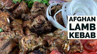 Afghan Lamb Recipe - Lamb Kebab - Moms Secret Sauce