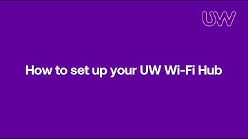 Utility Warehouse - How to set up your UW Wi-Fi Hub (Standard, Ultra, Ultra+ customers)