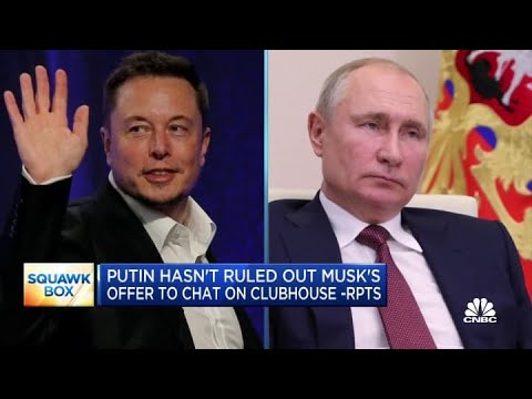 Elon Musk tries to pick fight with Vladimir Putin on Twitter