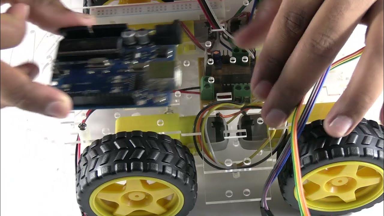 How to make fire fighting robot using arduino - YouTube