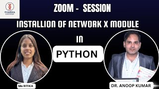 Installation of Network X Module In Python. Tutorial Session || Pharma Decoded |