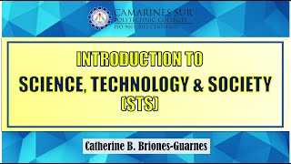 Topic 1  Introduction and History of STS