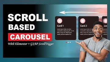 Scroll-Based Carousel Effect with Elementor + GSAP + Lenis For FREE