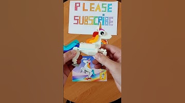 LEGO Creator 31140 3in1 Unicorn. Basic build.