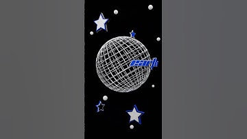 EARTH | Futuristic 3D Chrome Globe Logo Animation #shorts  #blender #3danimation