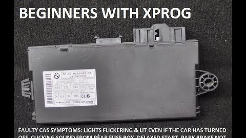 CAS3+ cloning for Beginners using Xprog!!! Error code A0A9