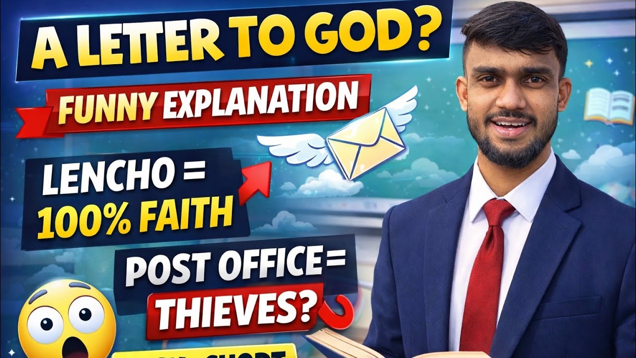 A Letter to God Explained in Funny Way 😄 | Lencho & Post Office Truth