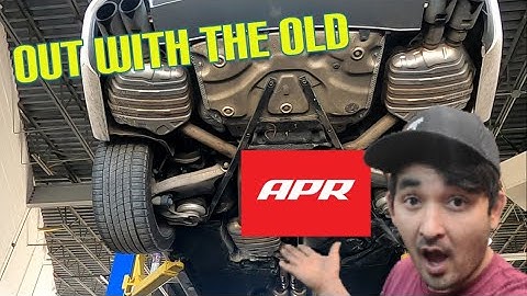 How to install Exhaust on a AUDI A7 / S7 | WITH VALVE-TRONIC|