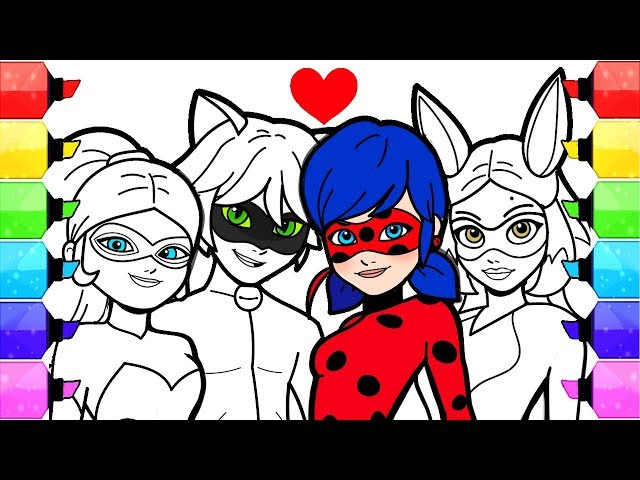 New Miraculous coloring game