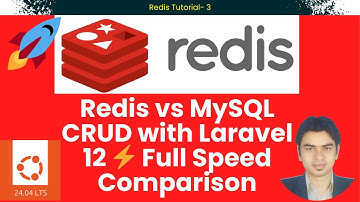 Redis vs MySQL CRUD with Laravel 12 ⚡ Full Speed Comparison #redis #laravel #mysql