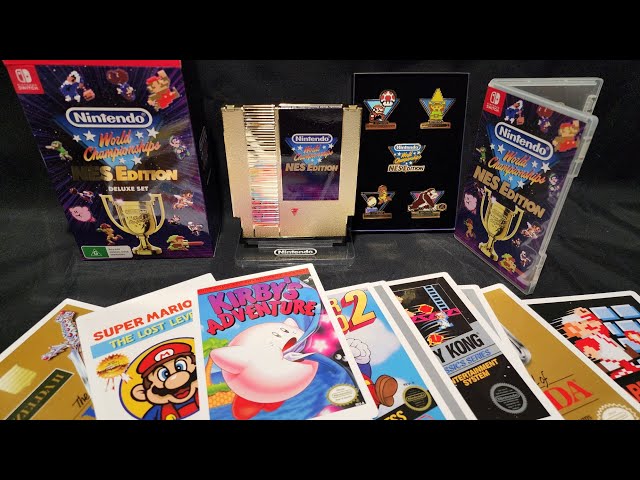 Switch NES エディション 海外限定 新品未開封 海外版Switch Nintendo World Championships NES Edition Deluxe
