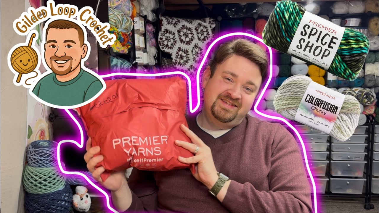 Обзор моих покупок пряжи Premier Yarn, давайте поговорим о том, что я буду вязать дальше! #makeit...