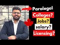 FROM INTERNATIONAL STUDENT TO PARALEGAL - HOW TO BECOME A PARALEGAL IN CANADA? LAW v/s PARALEGAL