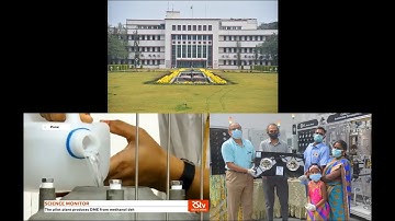 DME LPG Blended Fuel Stove by CSIR NCL story covered by Rajysabha TV