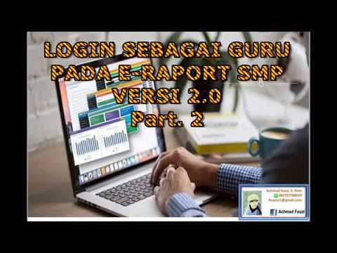 Login Guru Eraport Versi 2 0 Part 2