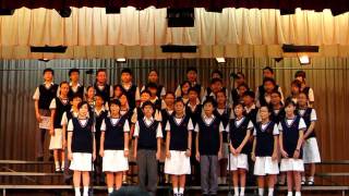 華英中學音樂比賽，大合唱複賽，1B。