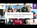 Canadian University Comparison | McMaster | Waterloo | Queens | Western | Guelph